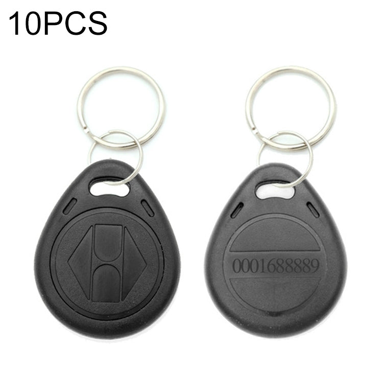 10 PCS 125KHz TK/EM4100 Proximity ID Card Chip Keychain Key Ring 10 PCS 125KHz TK/EM4100 Proximity ID Card Chip Keychain Key Ring
